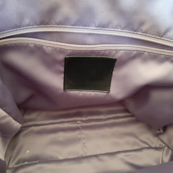 Coach Signature Tote Smoke Grey & Black - Picture 6 of 8